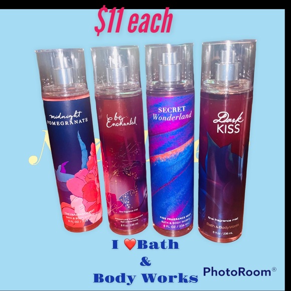 Bath & Body Works Bath & Body Bath And Body Works Body Sprays